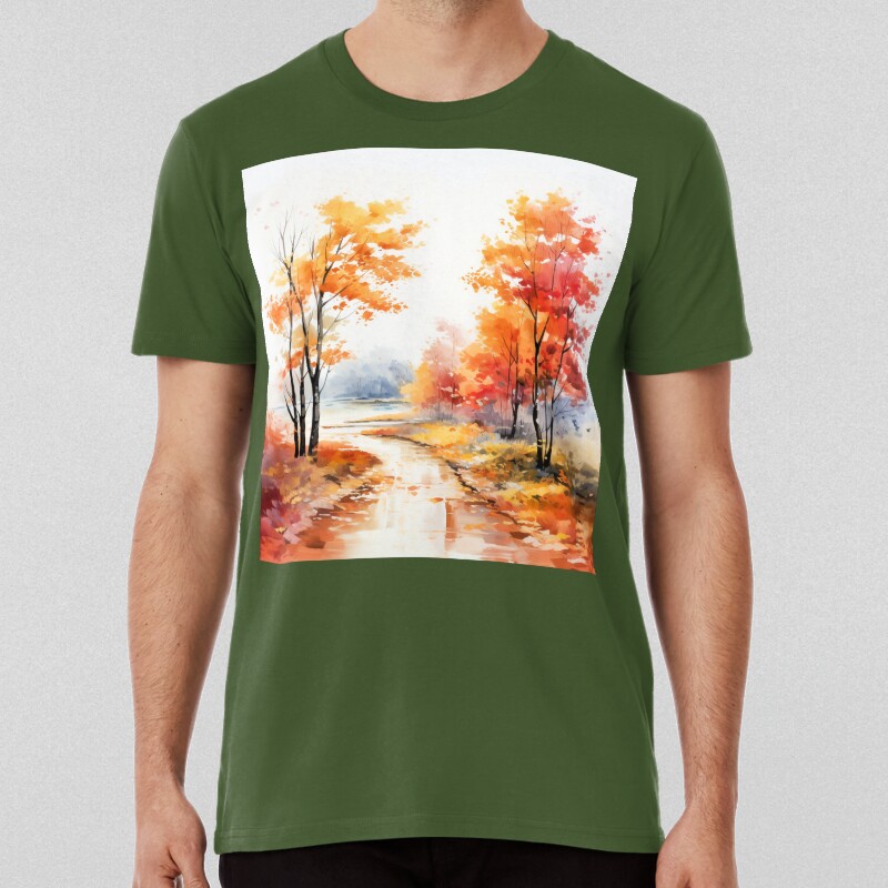 Autumn Fall Autumnal Art T-shirt