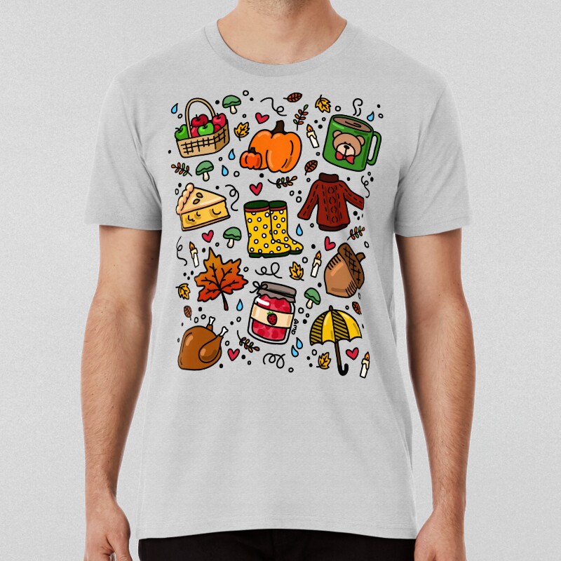 Autumn Fall Pumpkin T-shirt
