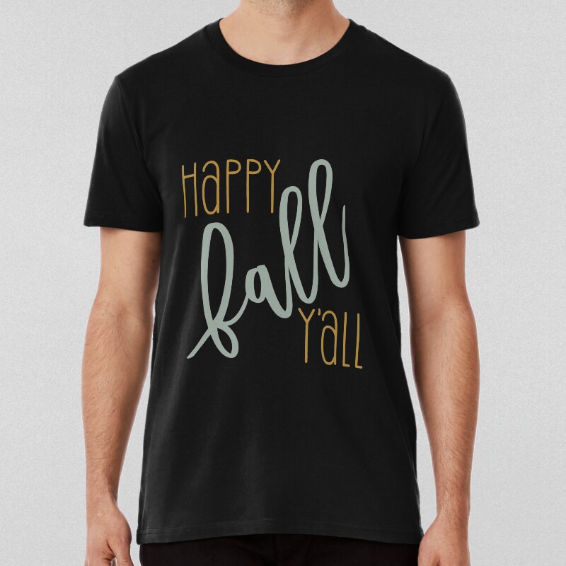 Autumn Fall Quotes -trending Autumn Fall Seamless Pattern Art Print Design Fall Hometrending Quote Happy Fall Yall Fall T-shirt
