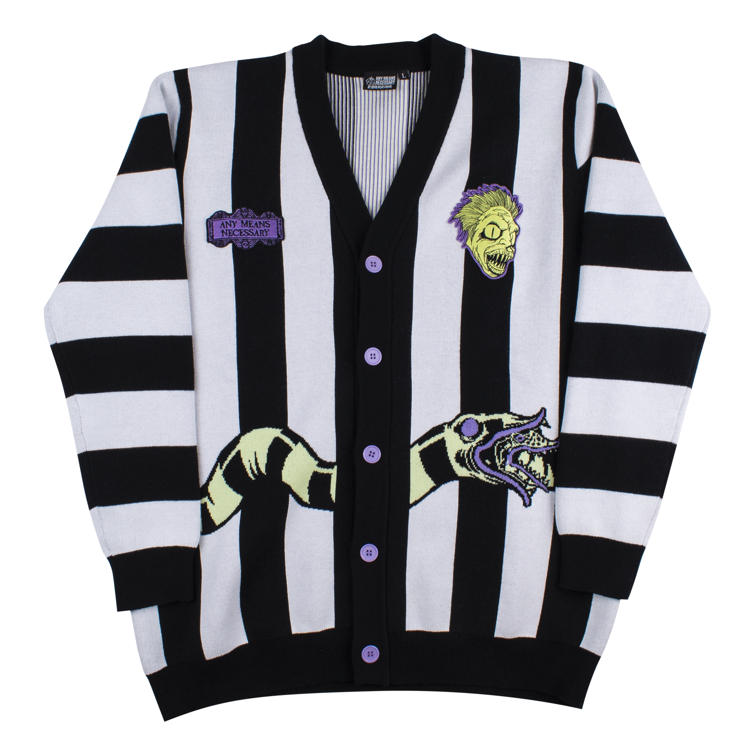 Beetlejuice Cardigan