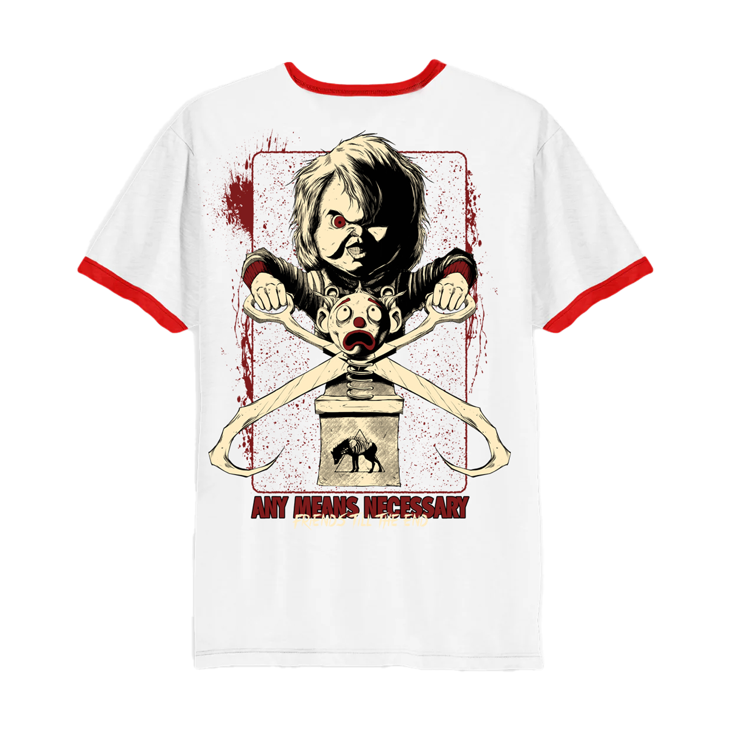 Child's Play T-Shirt White/Red
