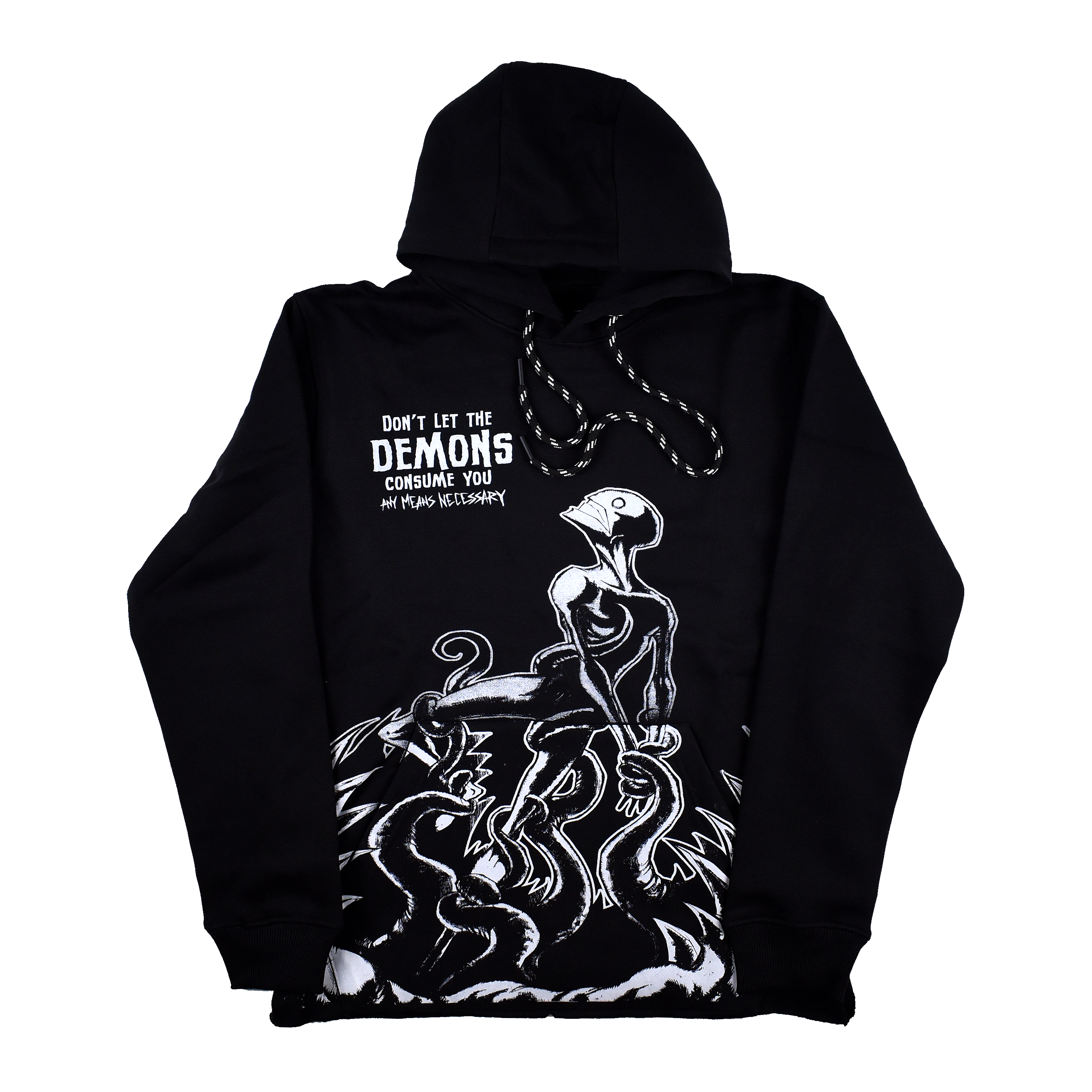 Consumed Pullover Hoodie Black