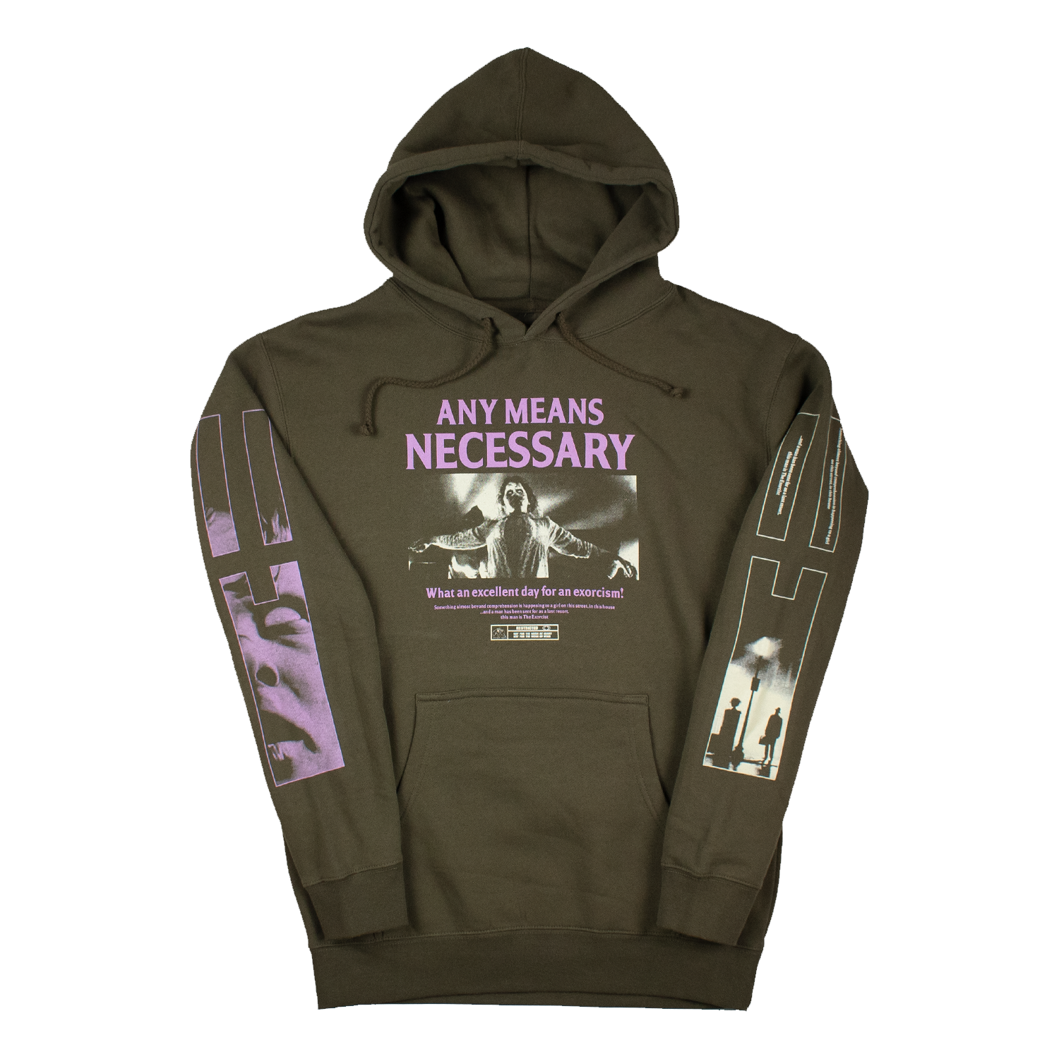 Exorcist Pullover Hoodie Army Green