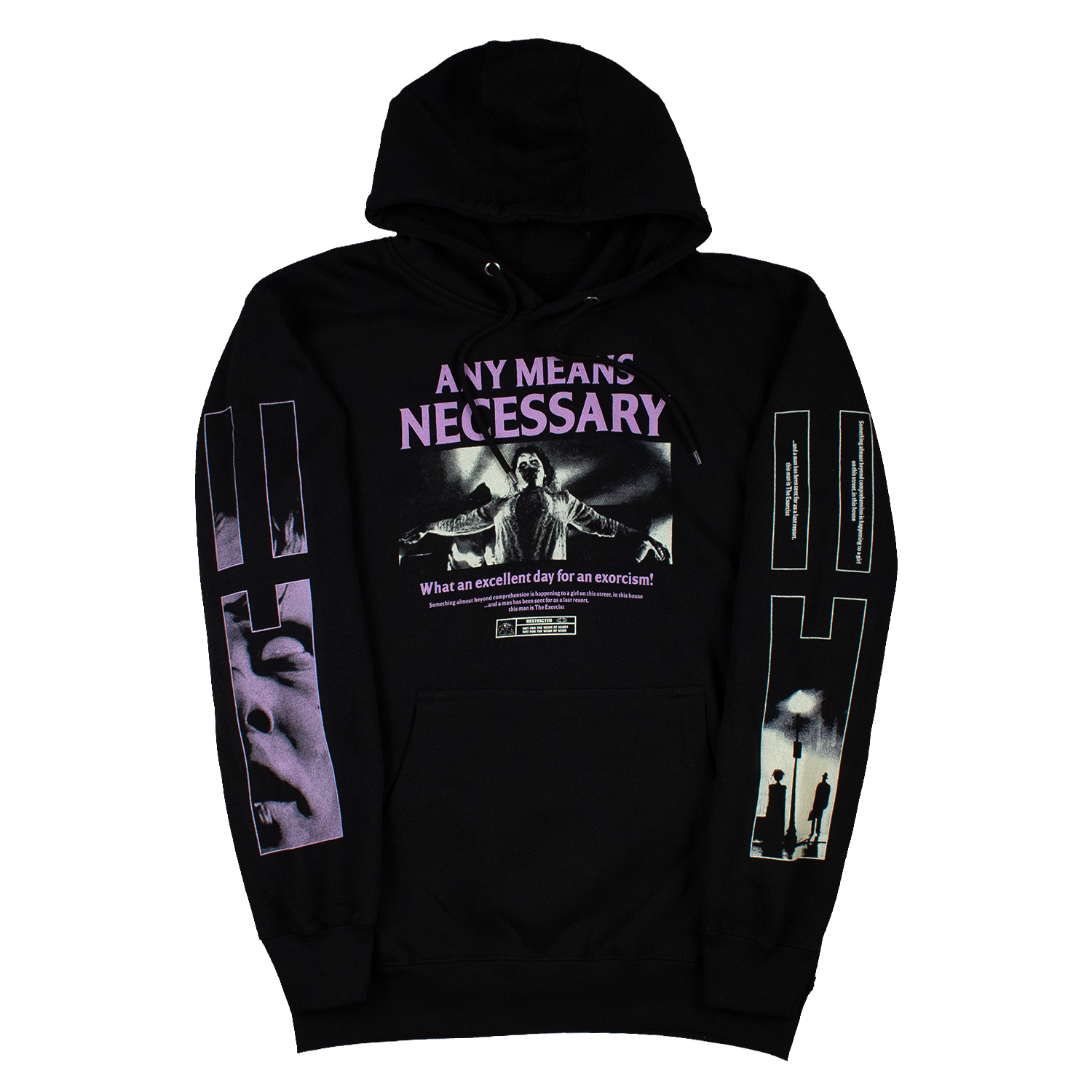 Exorcist Pullover Hoodie Black