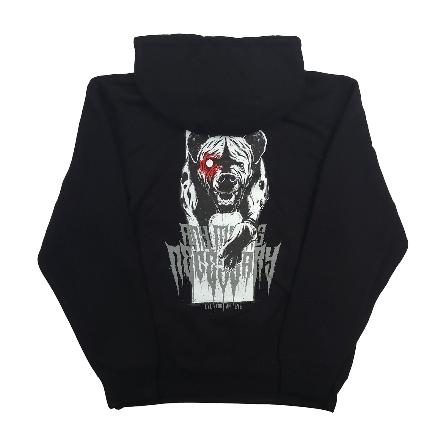 Eye for an Eye Pullover Hoodie Black