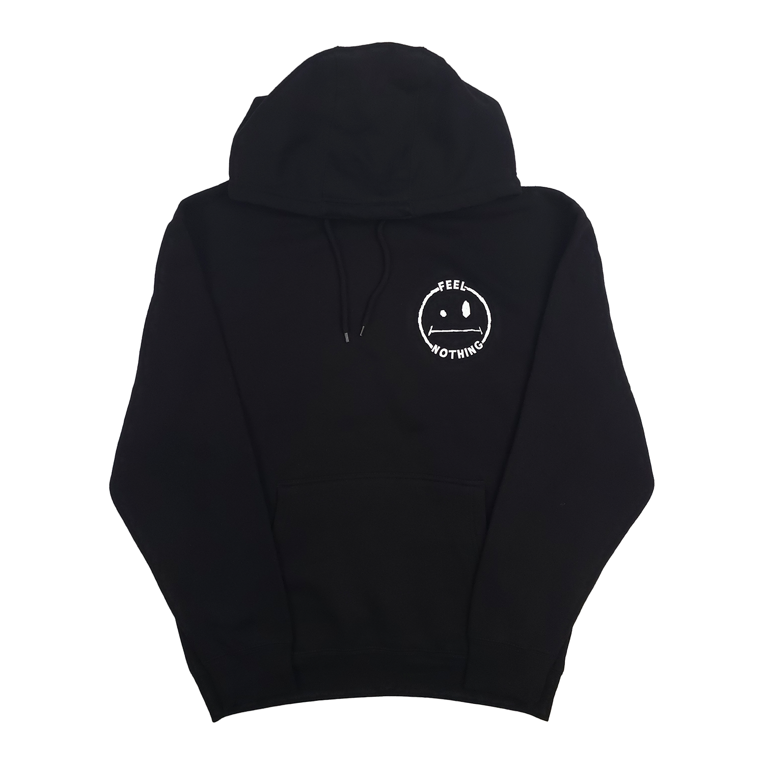 Feel Nothing Pullover Hoodie Black