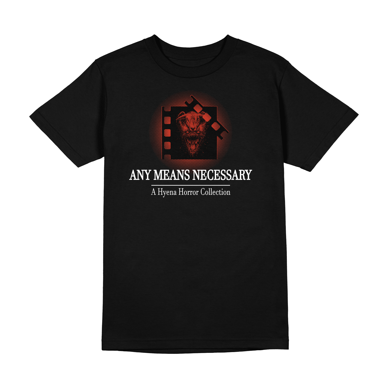 Horror Hyena T-Shirt Black