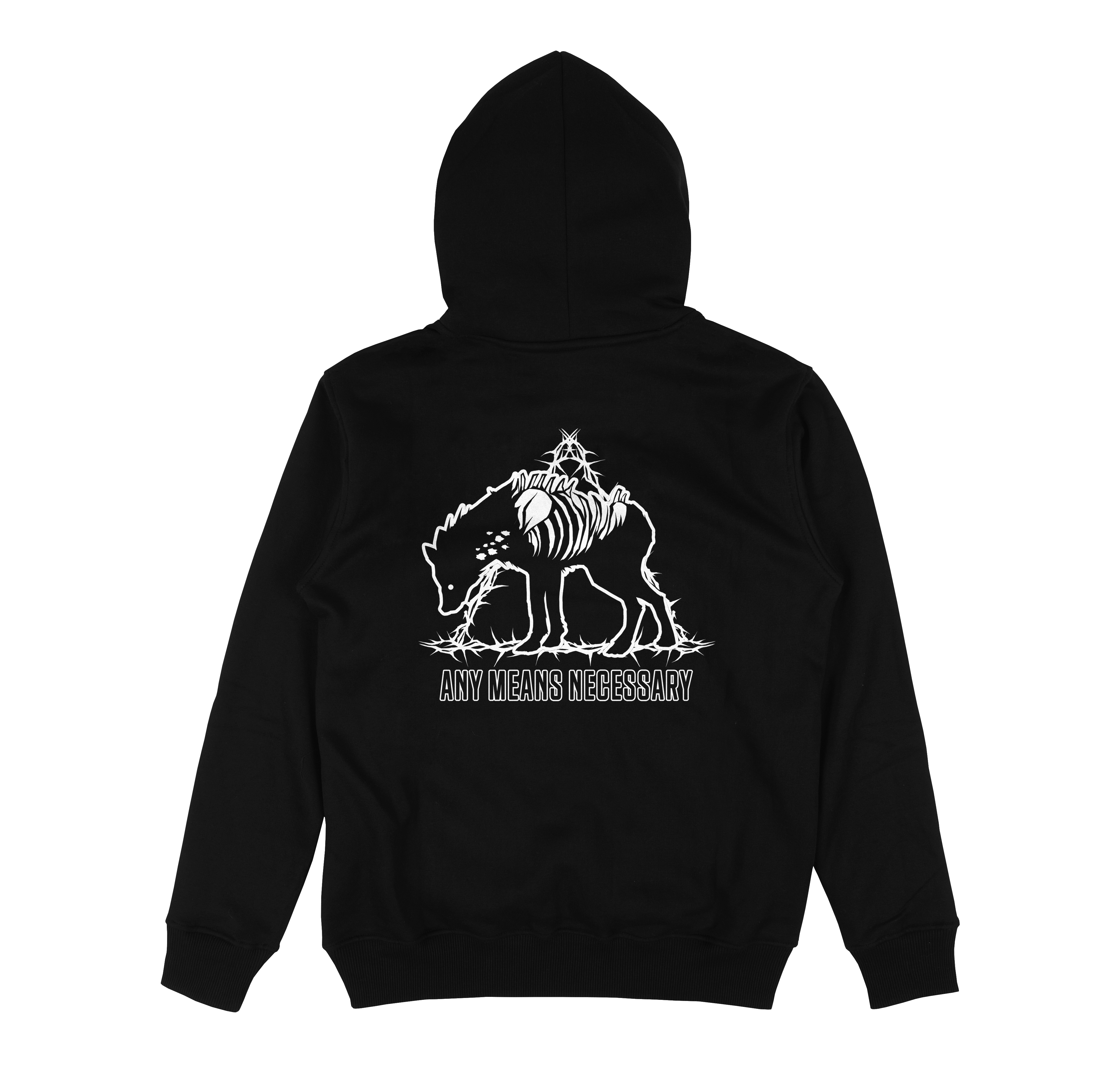 Hunt Thorns Pullover Hoodie Black