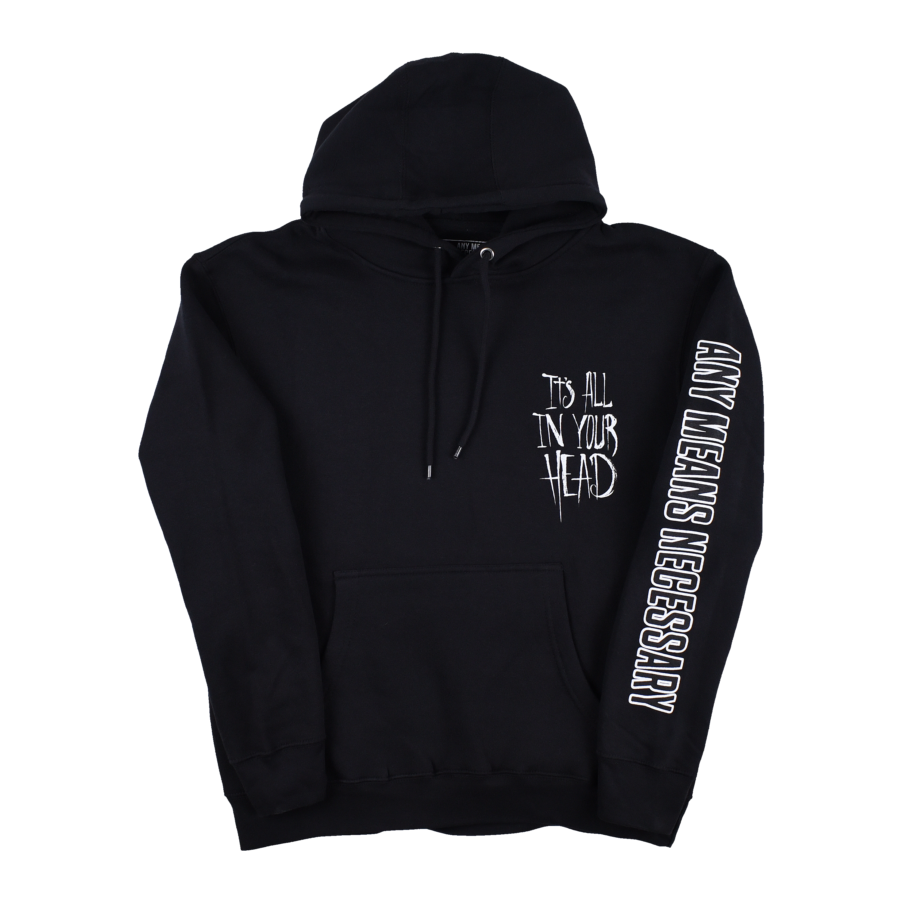 It's All In Your Head Pullover Hoodie Black