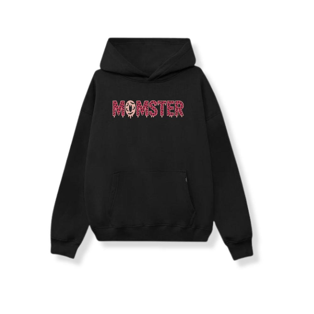Momster Funny Halloween Retro Cartoon Design Hoodies
