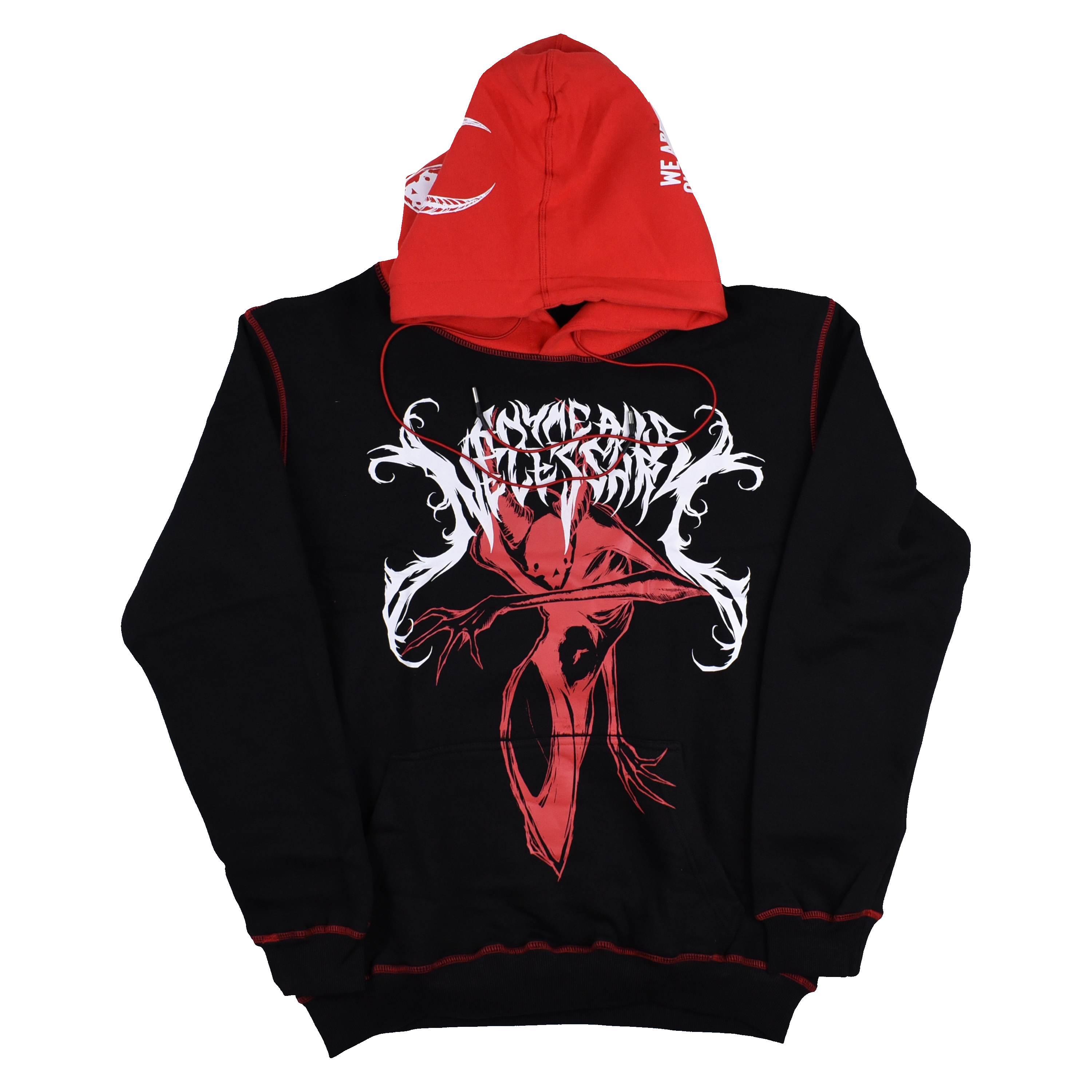 Mosh Pit Pullover Hoodie Black