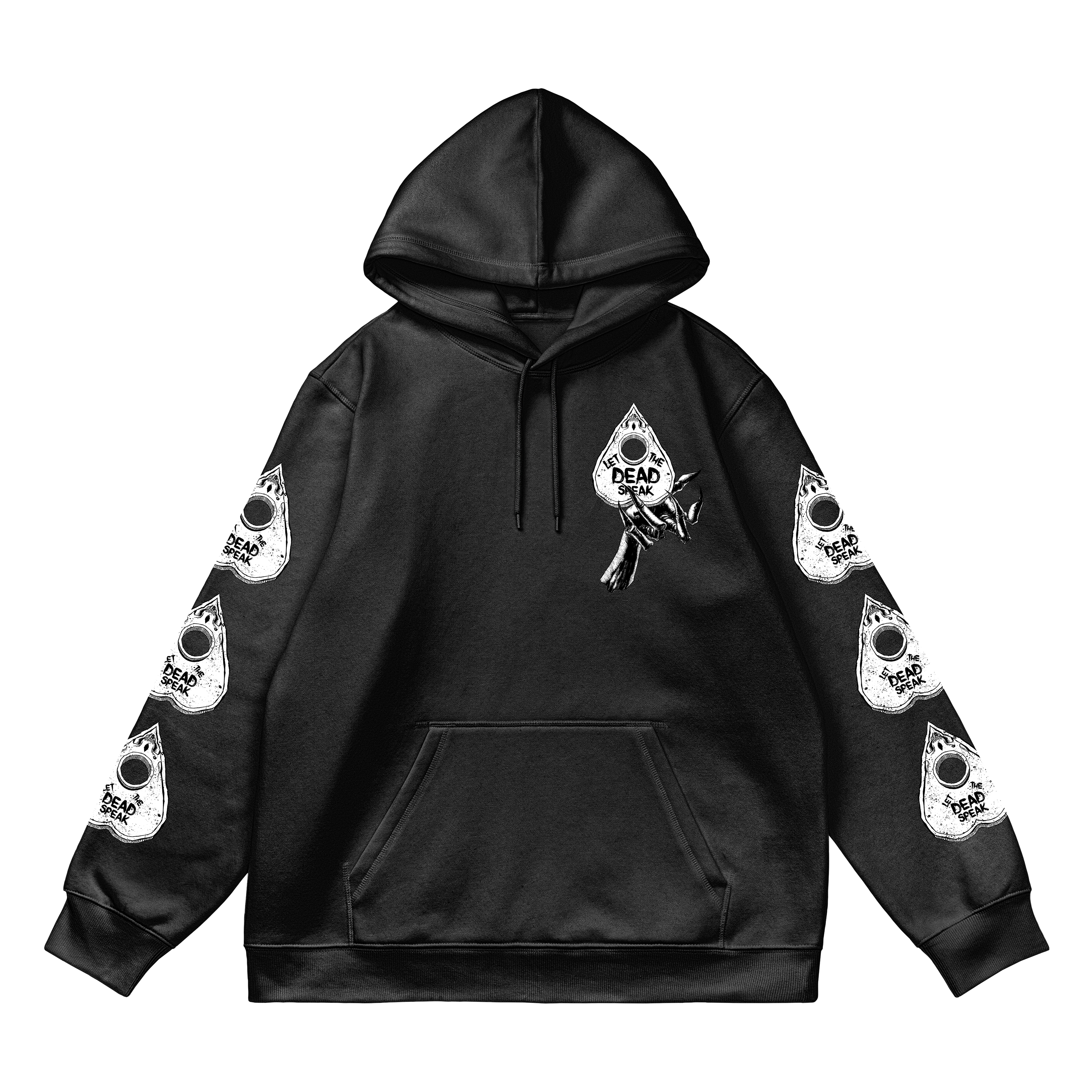 Ouija Pullover Hoodie Black
