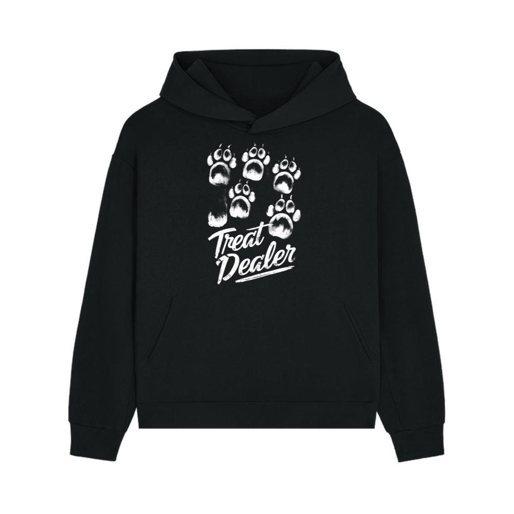 Treat Dealer Dog Paw Prints Funny Halloween Pet Design Hoodie